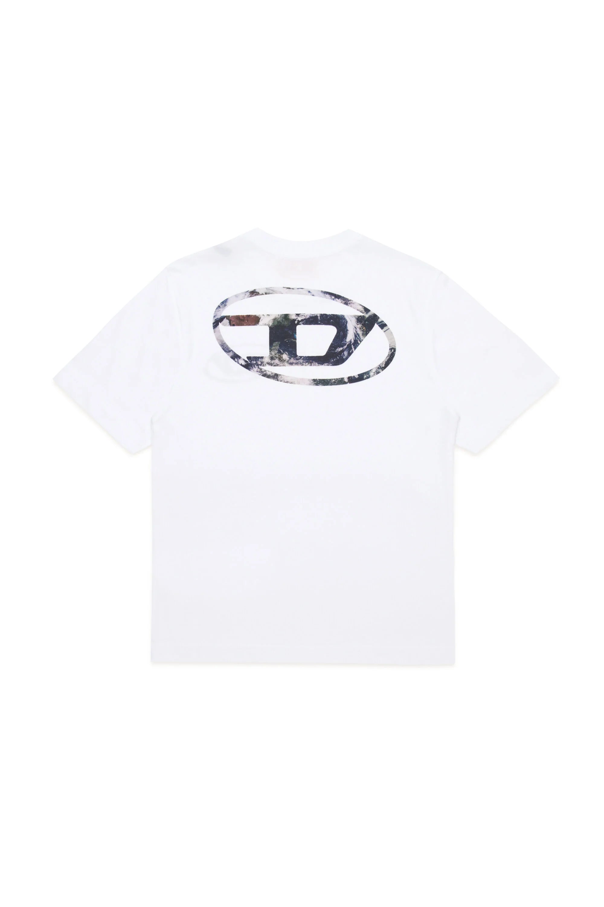 T-shirt Diesel Girocollo | Planet Camou Oval D - 100% Cotone DIESEL l'aquilone